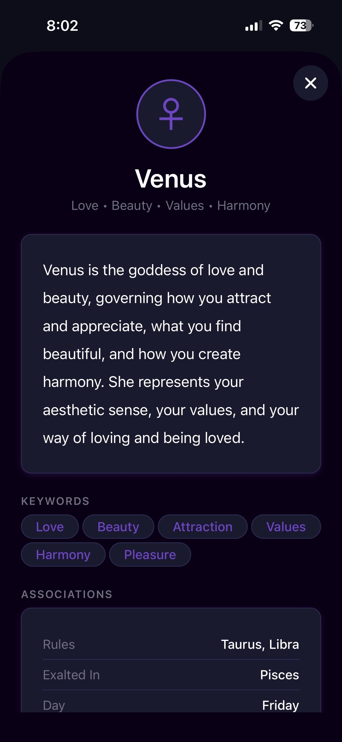 Grimoire - Venus