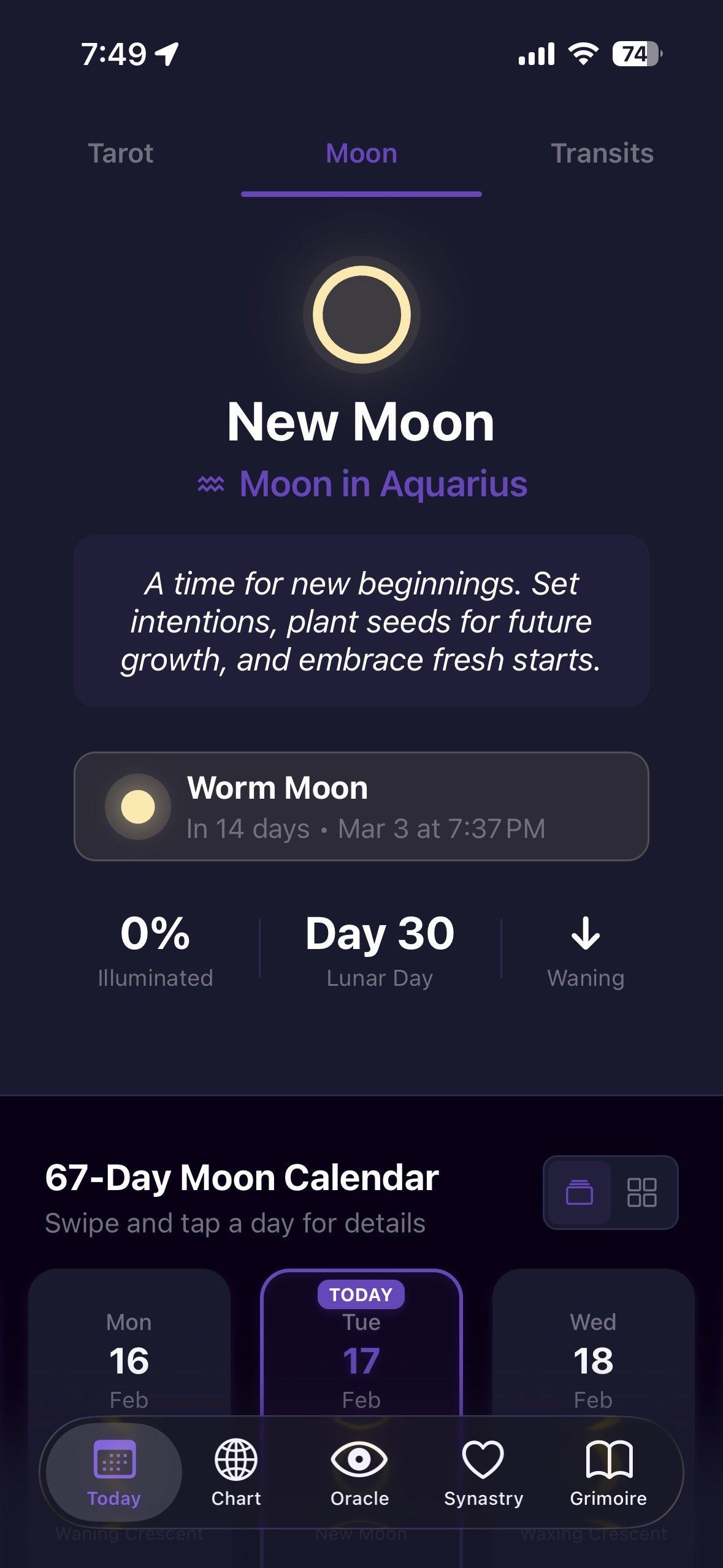 Moon phase